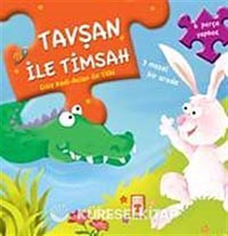 Yapboz Masallar / Tavşan ile Timsah
