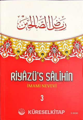 Riyazü's Salihin (3 Cilt Takım Küçük Boy-İthal kağıt-Ciltsiz)
