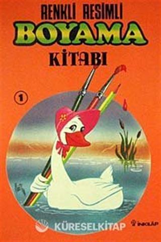 Renkli Resimli Boyama Kitabı-1