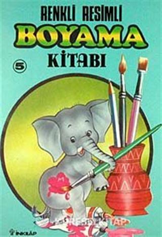 Renkli Resimli Boyama Kitabı-5