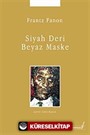 Siyah Deri Beyaz Maske
