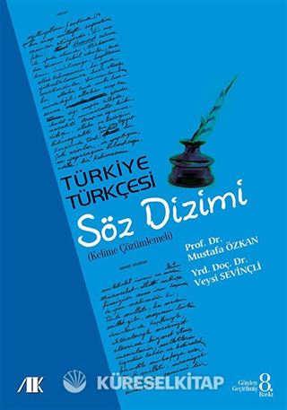 Türkiye Türkçesi Söz Dizimi