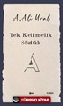 Tek Kelimelik Sözlük