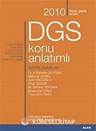 2010 DGS Konu Anlatımlı