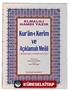 Cami Boy Kur'an-ı Kerim ve Açıklamalı Meali (Ciltli-Şamua)