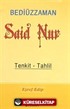 Bediüzzaman Said Nur / Tenkid - Tahlil (Cep Boy) (karton kapak)