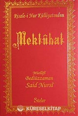 Mektubat (Büyük Boy Şamua Vinleks Ciltli)