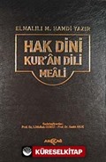 Hak Dini Kuran Dili Meali (Ciltli-Şamua-Büyük Boy)