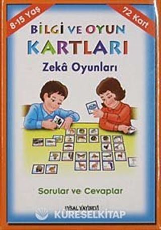 Bilgi ve Oyun Kartları Zeka Oyunları (8-15 Yaş)
