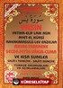 Yasin Amme-Tebareke Secde-Fetih-Vakıa-Cuma ve Kısa Sureler Türkçe Okunuşları ve Açıklamaları (Rahle Boy Kod:054)