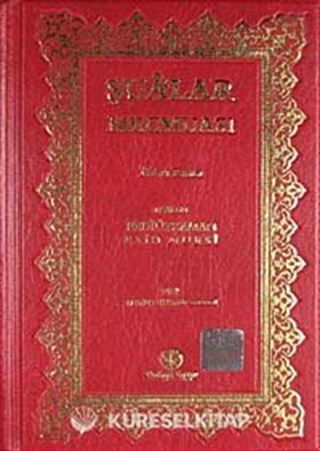 Şua'lar Mecmuası İkinci Kısım (Çanta Boy Yaldızlı 2 Renkli)