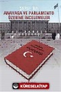 Anayasa ve Parlamento Üzerine İncelemeler