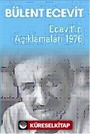 Ecevit'in Açıklamaları 1976