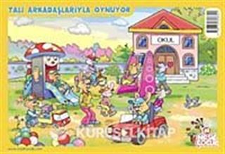 Tali Arkadaşlarıyla Oynuyor (Yapboz)