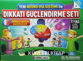 Dikkati Güçlendirme Seti (5. Sınıf) 11 Yaş (3 Kitap Takım)