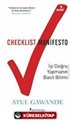 Checklist Manifesto