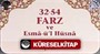32-54 Farz ve Esma-ü'l Hüsna (Kart)