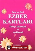 Sure ve Dua Ezber Kartları / Türkçe Okunuşlu ve Açıklamalı