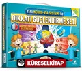 Yeni Neuro-Vıa Sistemi ile Dikkati Güçlendirme Seti (4 Yaş) (3 Kitap)