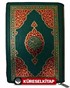 Kur'an-ı Kerim / Bilgisayar Hatlı - Şamua - Yaldızlı - 4 Renk (Fermuarlı)