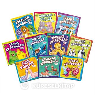 Sevimli Hayvanlar (10 Kitap)
