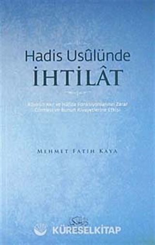 Hadis Usulünde İhtilat