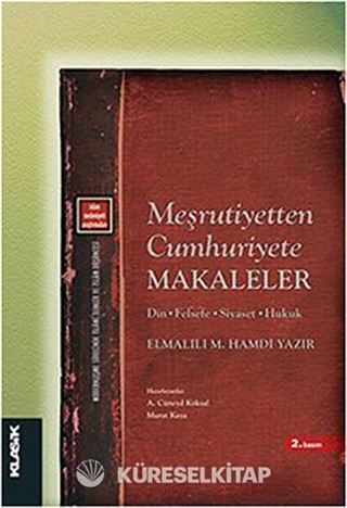 Meşrutiyetten Cumhuriyete Makaleler