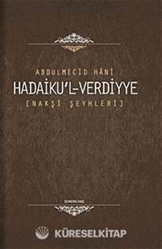 Hadaiku'l-Verdiyye / Nakşi Şeyhleri