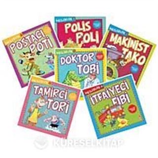 Meslekler (4 Yaş ve Üzeri) / Masallarla Davranış Eğitimi (6 Kitap)
