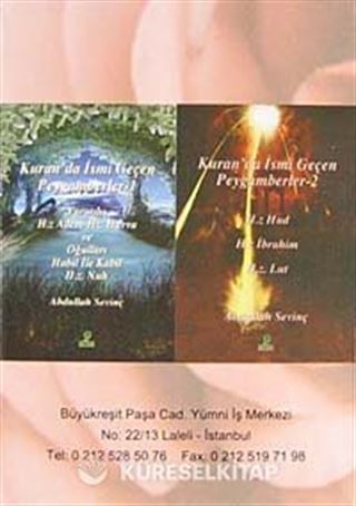 Kur'an'da İsmi Geçen Peygamberler (6 Kitap)