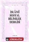 İslami Sosyal Bilimler Dergisi 1994 Cilt:2 Sayı:2