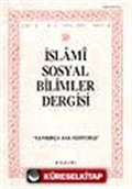 İslami Sosyal Bilimler Dergisi 1995 Cilt:3 Sayı:4