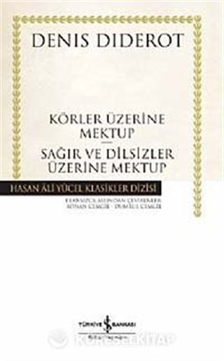 Körler Üzerine Mektup - Sağır ve Dilsizler Üzerine Mektup (Karton Kapak)