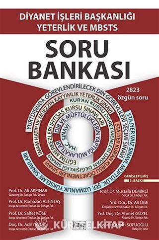 Diyanet İşleri Başkanlığı Yeterlik ve Mbsts Soru Bankası