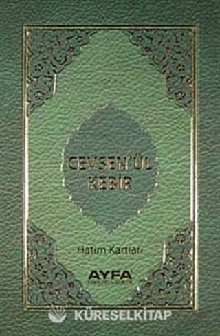 Cevşen'ül Kebir Hatim Kartları (Kod:036)