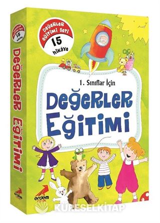 1. Sınıflar İçin Değerler Eğitimi Seti (15 Kitap)