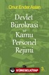 Devlet Bürokrasi ve Kamu Personel Rejimi