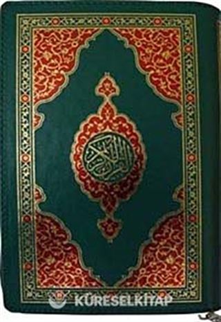 Kur'an-ı Kerim Bilgisayar Hatlı-Yaldızlı-4 Renk / Fermuarlı Kur'an-ı Kerim (Cep boy)