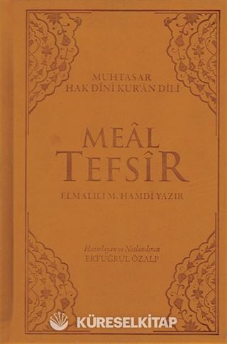 Muhtasar Hak Dini Kur'an Dili Meal Tefsir (13,5x21)
