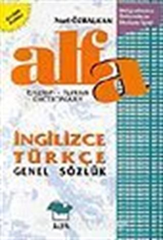 Alfa Genel Sözlük İngilizce-Türkçe 63.000 kelimelik