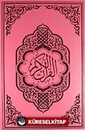 Kur'an-ı Kerim / Bilgisayar Hatlı - Orta Boy - Pembe Renk