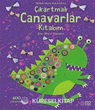 Çıkartmalı Canavarlar Kitabım