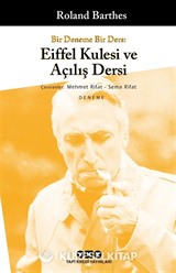 Bir Deneme Bir Ders: Eiffel Kulesi ve Açılış Dersi