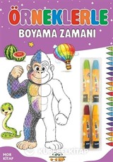Örneklerle Boyama Zamanı - Mor Kitap