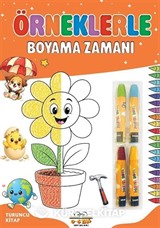 Örneklerle Boyama Zamanı - Turuncu Kitap