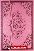 Benim Kur'anım Pembe Renkli-Bilgisayar Hatlı-Orta Boy (Kod:123P)