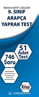 9. Sınıf Arapça Yaprak Test / İmam-Hatip Liseleri
