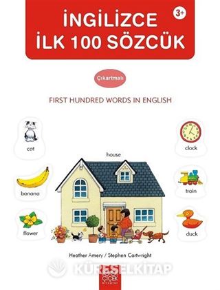 İngilizce İlk Yüz Sözcük Çıkartma Kitabı