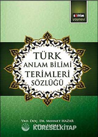 Türk Anlam Bilimi Terimleri Sözlüğü