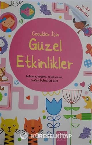Çocuklar İçin Güzel Etkinlikler (Çıkartmalı)
